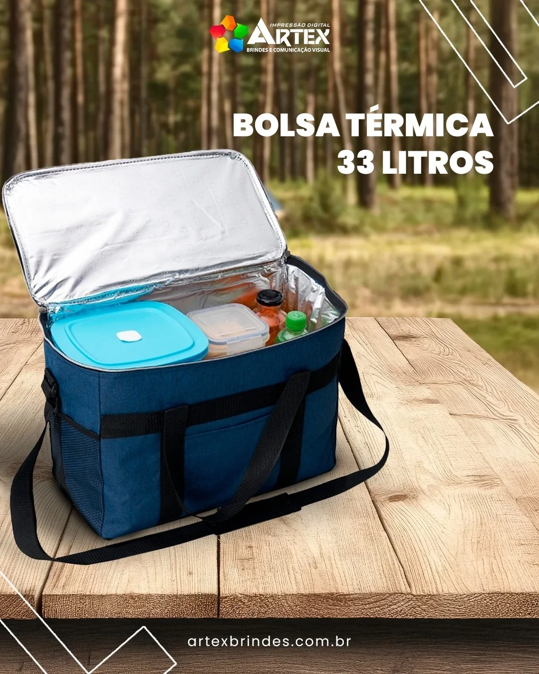 Bolsa térmica personalizada de brinde no Rio Grande do Sul