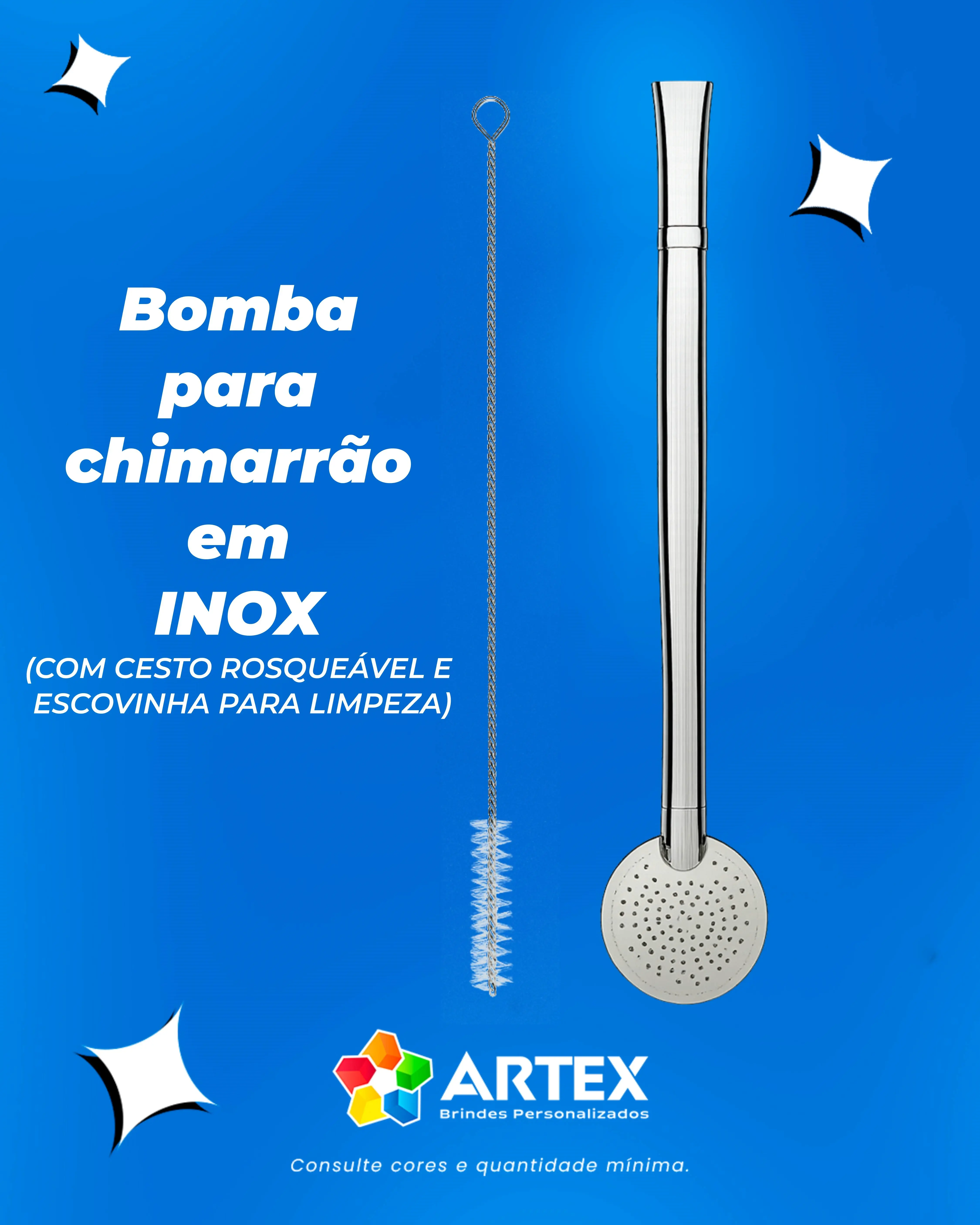 Bomba para chimarrão personalizada