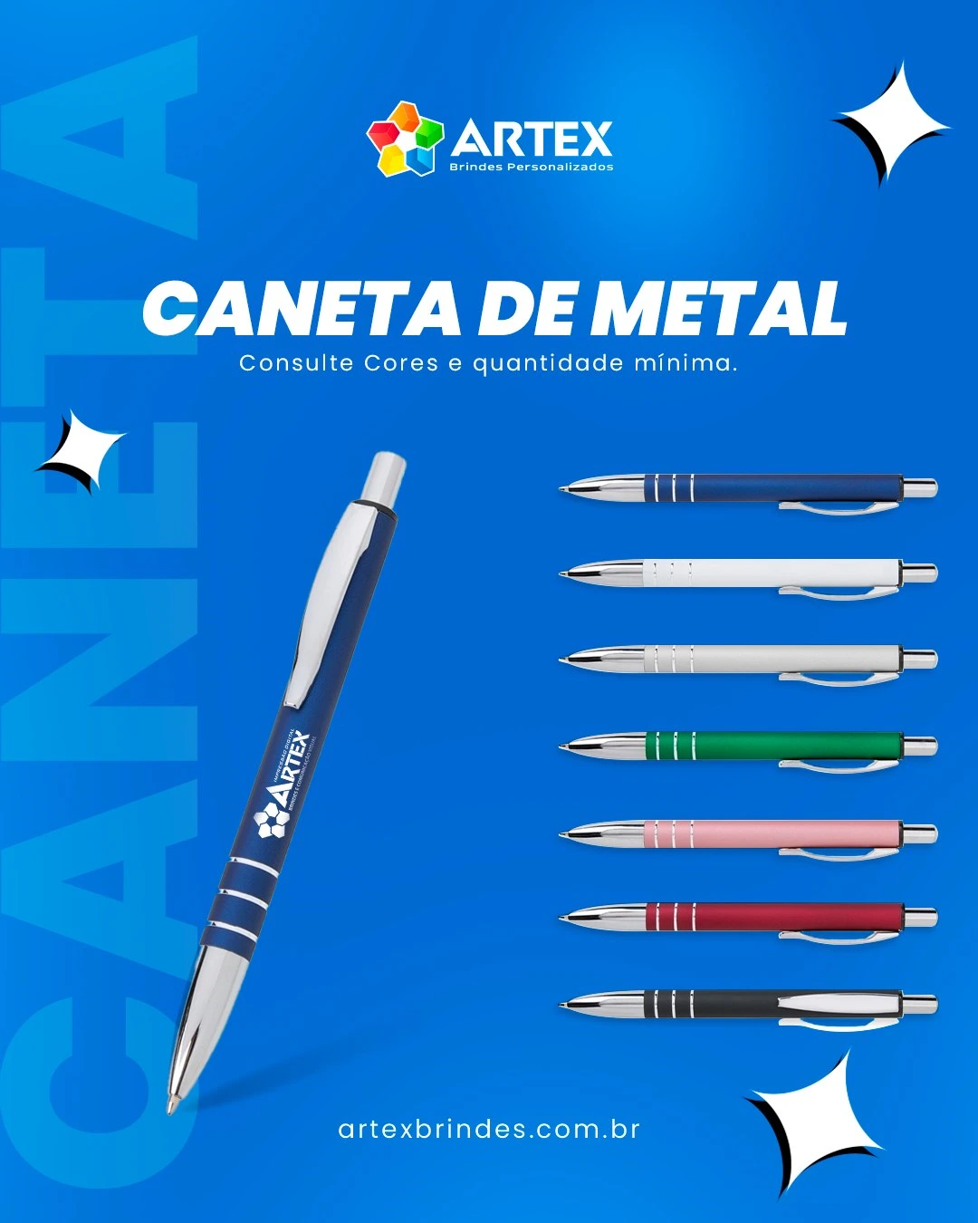 Canetas para brinde personalizadas no Rio Grande do Sul