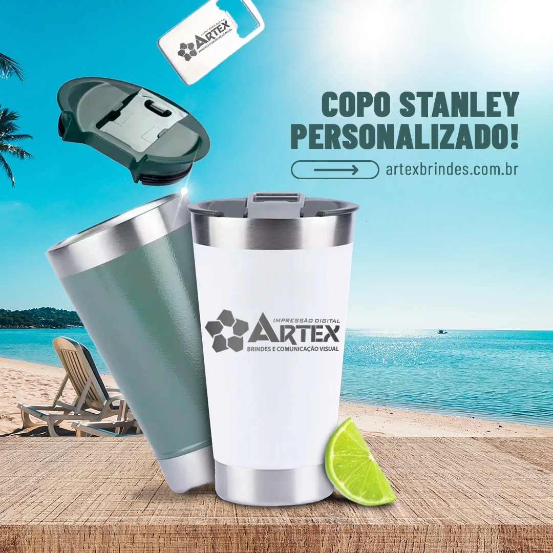 Copo térmico personalizado para brinde