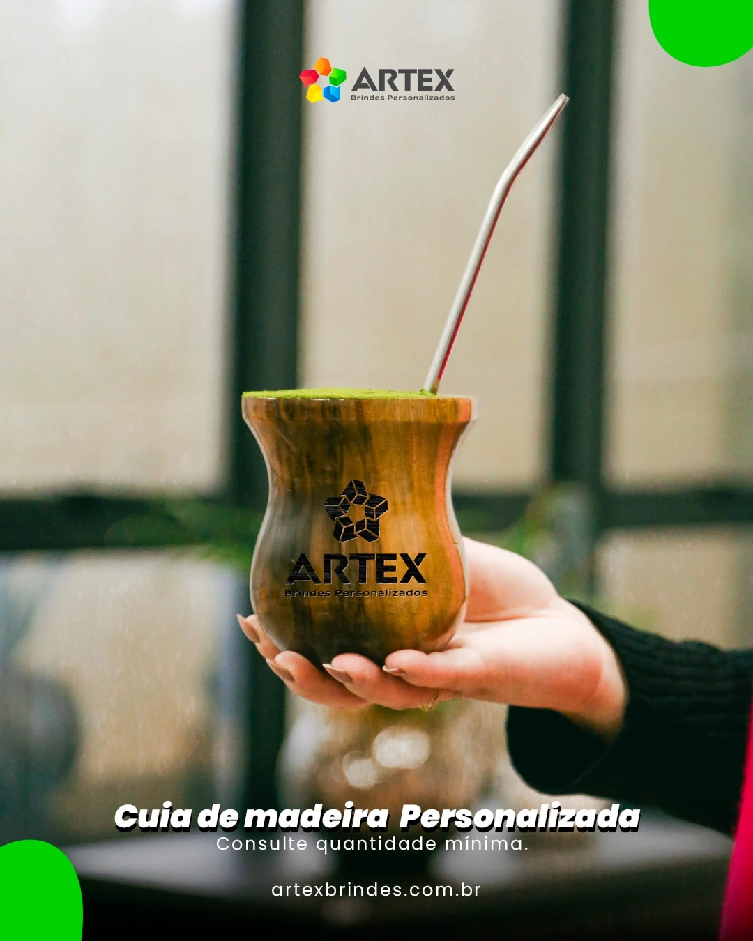 Cuia de chimarrão personalizada