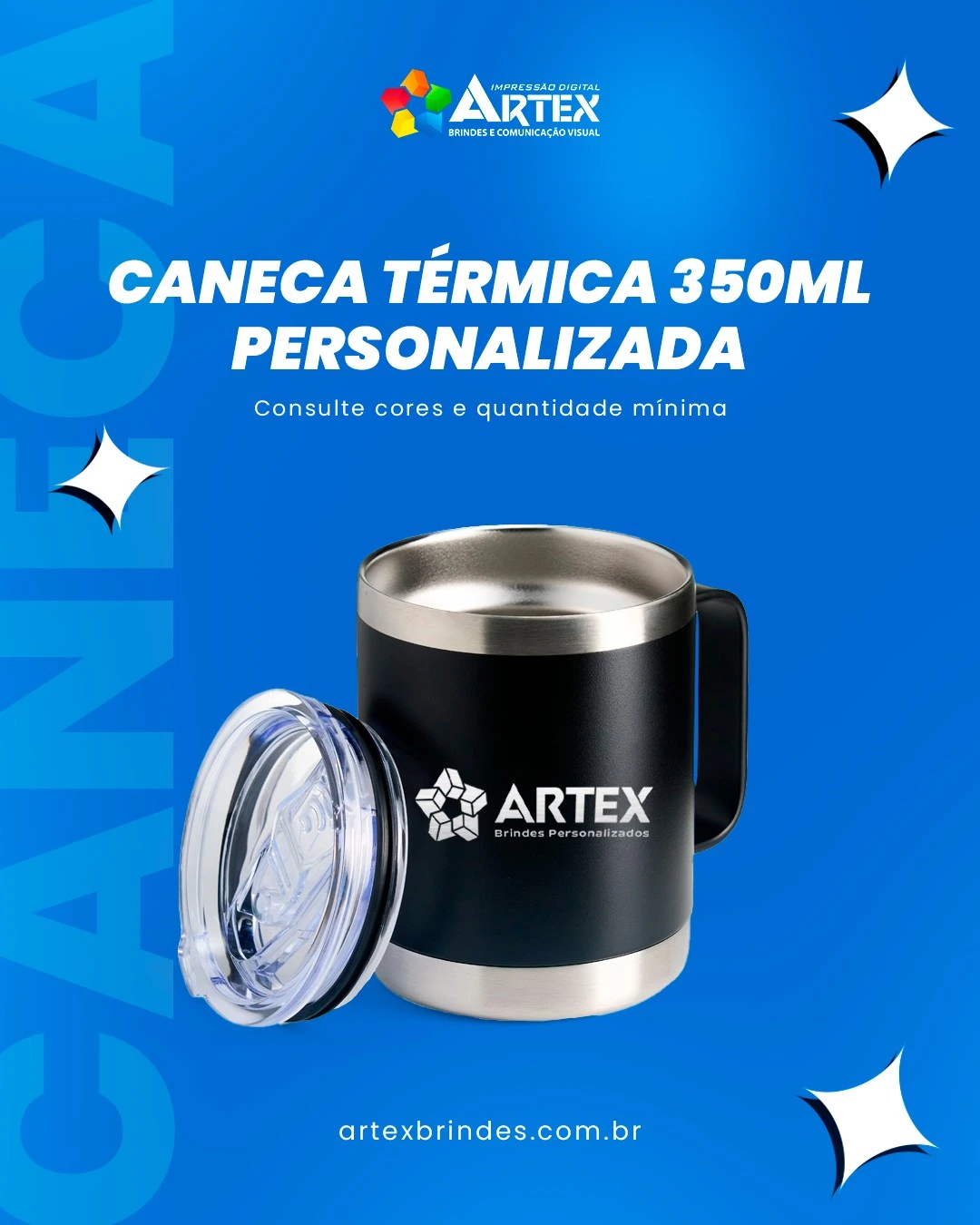 Gráfica de canecas personalizadas