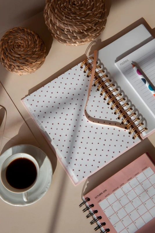 Kit de escritório personalizado feminino