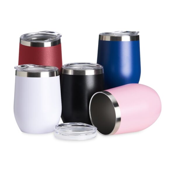 Copo Inox Isotérmico Personalizado com Tampa 320ml - Image 2