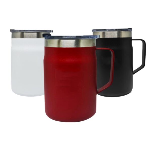 Copo Isotérmica Com Tampa e Alça 473ml - Image 3
