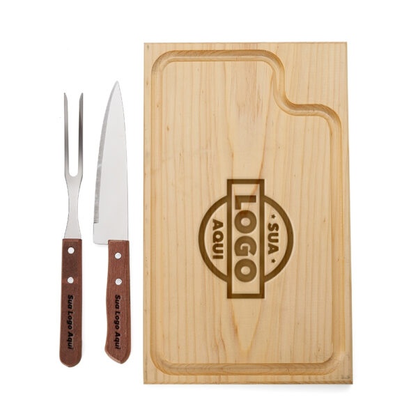 Kit Churrasco Personalizado com 3 Peças - Image 4