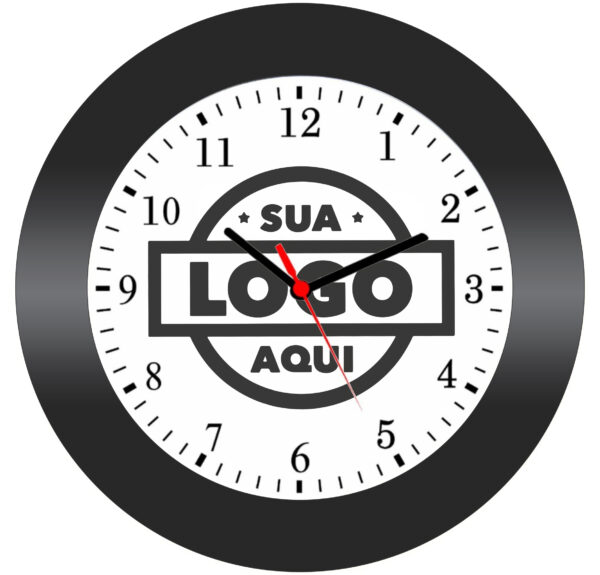 Relógio Analógico Redondo Personalizado