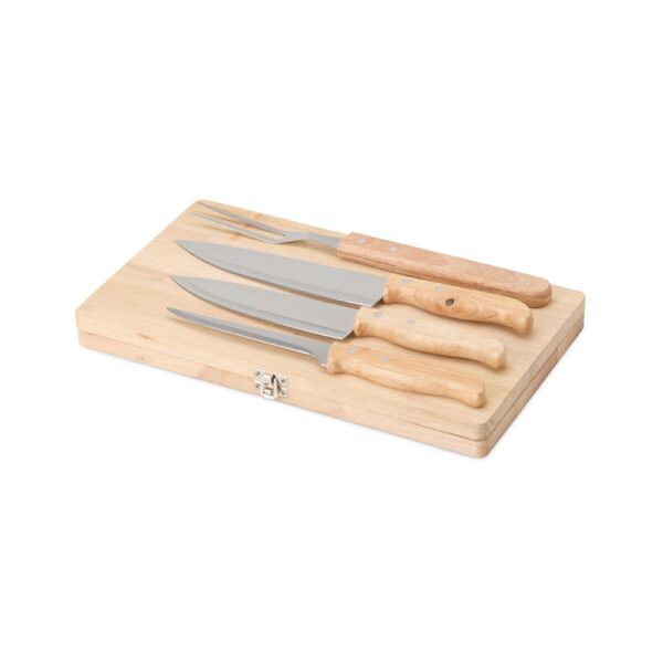Kit Churrasco 4 Peças (estojo de madeira) - Image 3